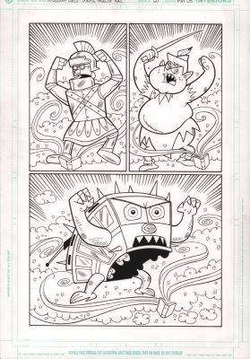 Christopher Cook, Mike Decarlo | Powerpuff Girls #60 P.14 - Transformations - 2005 | Anthony’s Comic Book Art