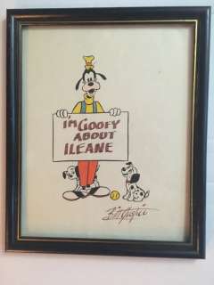 Justice, Bill - Hand drawn and colored drawing - Goofy / 101 Dalmatians | Catawiki