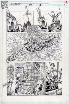 Stephen Platt | Moon Knight 55 Page 16 | Panel Page Art