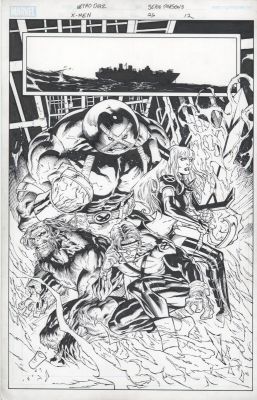 Sean Parsons | X-Men Issue 26 Page 12 | ComiConArt