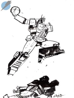 Daniel Warren Johnson | Transformers Page Sketch | Felix Comic Art