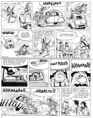 Tabary | Planche originale 31 de VALENTIN LE VAGABOND - Les Mauvais instincts | Galerie Napoléon