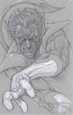 Vince Sunico | Nightcrawler Bust Pinup | TDArt