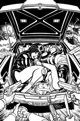 Chad Hardin | Harley Quinn X Elvira #2 | More Great Art