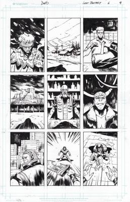 Maxi Dallo | Lost Fantasy Issue 06 Page 09 | Splash Page