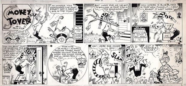 Bill Holman | Smokey Stover 5/21/44 Sunday | Graphic Collectibles