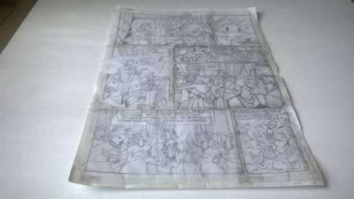 Lapone, Antonio - Planche original au crayon - A.D.A - (2001) | Catawiki