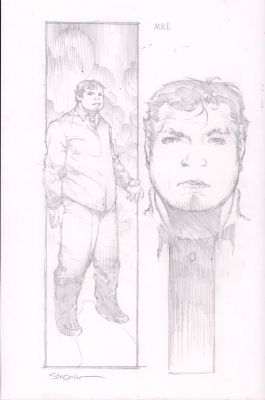 Larry Stroman | Nuke Character Studies - Signed | Anthony’s Comic Book Art