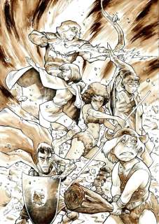 Domenech Sergi - Dungeons & Dragons | Corner4art Auctions