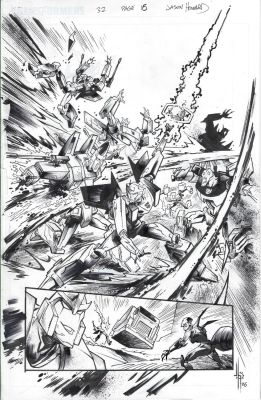 Jason Howard | Transformers (2023 Image) Issue 32 Page 16 | Splash Page