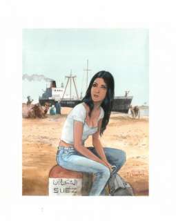 Charles. Illustration originale Ella Mahé | BDEnchères