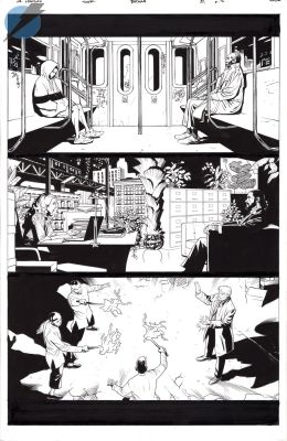Ryan Sook | Batman Issue 8 Page 3 | Felix Comic Art