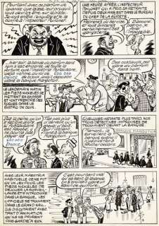 René Pellos | Les pieds Nickelés, Le parfum sans nom, planche originale… | Septimus