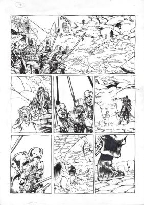 Ilias Kyriazis | Heavy Metal Magazine (2025) Millstone Issue 04 Page 03 | Splash Page