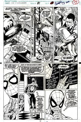 Chris Ivy, Don Hudson, Steven Butler - Web of Spider-Man #81 P 17 (Great Gil Kane Homage with Spider-Man in Every Panel!) 1991