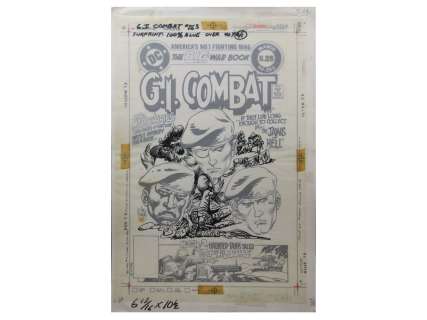 1983 G.I. Combat #263 Original Cover Art | Weiss Auctions