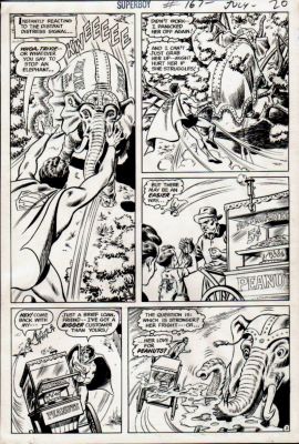 Bob Brown, Murphy Anderson | Superboy #167 P 2 (Superboy in Every Panel!) 1970 | Romitaman