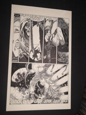 Poison Elves 15 page 16 Mulehide Drew Hayes Parintachin ORIGINAL ART