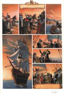 Nesme, Alexis | Les enfants du Capitaine Grant Planche originale couleur... | Cornette de St Cyr