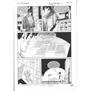 Luigi Piccatto – Dylan Dog – Pink Rabbit Tav.75 | Marco Lucchetti Art Gallery