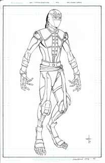 Drew Johnson | Ready Player One Sho Standing Pose Merchandising Art | Abel Original Art