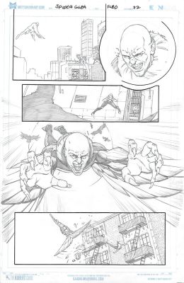 Matt Gaudio | Spider-Gwen Sample Page 02 | Splash Page
