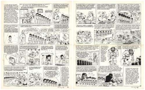 GOTLIB (1934-2016) - lot 34 - Rubrique-Ã -brac 1 - Sade raconté aux enfants