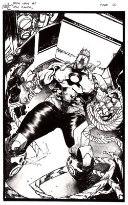 Von Randal | Iron Man #7 Issue 7 Page 20 | Next Comic Art