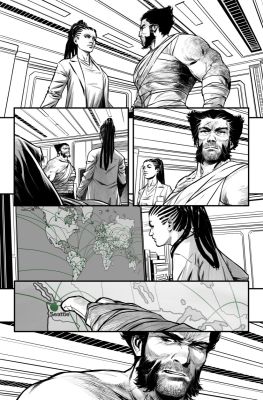 Julius Ohta | Wolverine Issue 23 Page 13 | ComiConArt