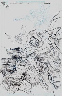 Roi Mercado | Wolverine #23 Prelim Issue 23 Page Cover | Next Comic Art