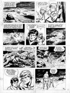 SIRIUS. Â«Â TimourÂ Â». Encre de Chine noire pour la planche 29 de l’album | Tessier Sarrou