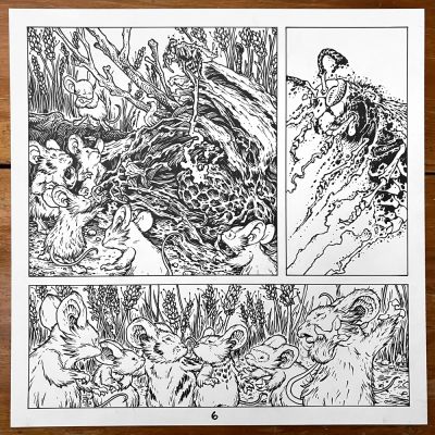 David Petersen | Discordant Fellowship short story Page 6 | David Petersen