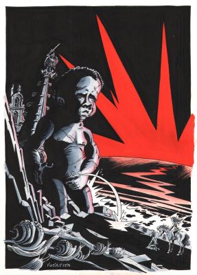 Foerster Philippe | Illustration originale pour l’exposition | Galerie Napoléon