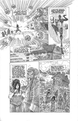 James Stokoe | Orphan and the Five Beasts: Bath of Blood Issue #3, Page 03 | Marley Zarcone / James Stokoe