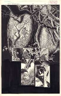 Original Signed Art Page By Nat Jones & Kevin Conrad Hanna - Image Comics - Spawn : The Dark Ages #23 - Page 7 - (2001) 