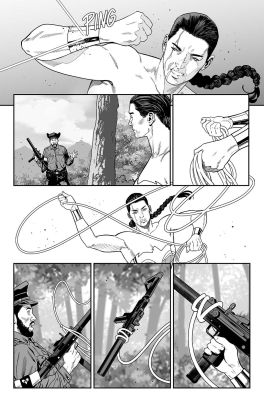 Daniel Sampere | Wonder Woman #27 Page 17 | Black Diamond