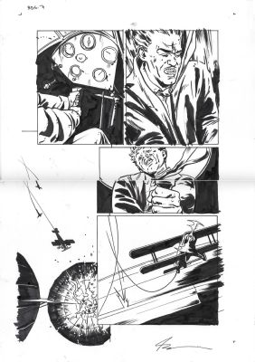 Jacob Phillips | The Peril of the Brutal Dark: an Ezra Cain Mystery Issue 06 Page 07 | Splash Page