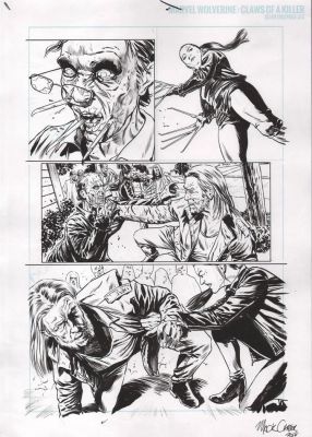 Mack Chater – Hunt for Wolverine – Claws of a Killer 2p10 – Sabretooth – Lady Deathstrike – Daken | Berserker Art