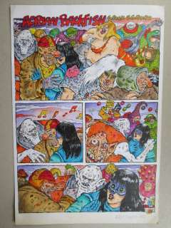 Schreurs, Eric - Original page in colour (p.1) - Klepzeiker speciaal - Adrian Backfish - (1989) | Catawiki