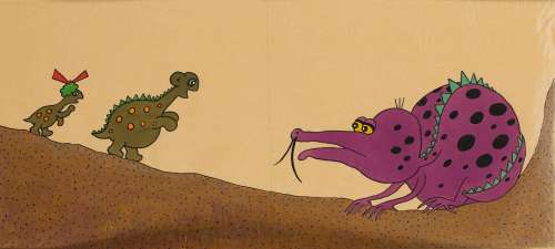 Bohdan Butenko (1931 - 2019) | Bohdan Butenko | "Nessie" - ilustracja | Desa Unicum