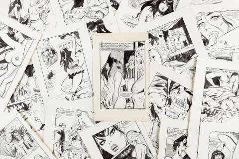 Marchioro Tito - "Lucifera - La regina degli zingari", 1980 | Urania Casa d’Aste