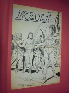 Kali - cover tav. originale  "francese " (con retro colorato ) | Catawiki