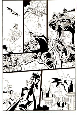 Christopher Jones | Batman Strikes #18 P 20 (Batman Introduces Batgirl To This Series!) 2005 | Romitaman