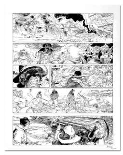 Boucq | BOUNCER. UN DIAMANT POUR L’AU-DELÃ€. Planche 45 pour cette aventure | Coutau Bégarie