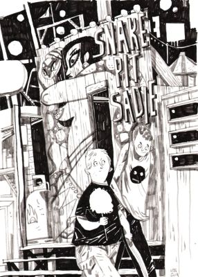Warwick Johnson Cadwell – Ghost Train – art book illustration | Berserker Art