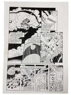 Original Stamped Storyboard Production Comic Art | Los Angeles Estate Auction