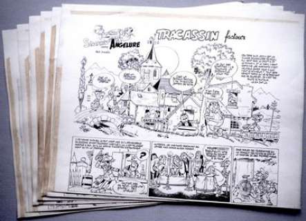 Les Aventures de... | Les Aventures de Tracassin / Séraphin contre Angelure... | Farrando