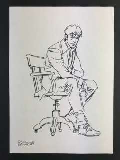 Dylan Dog - Bruno Brindisi - original sketch | Catawiki