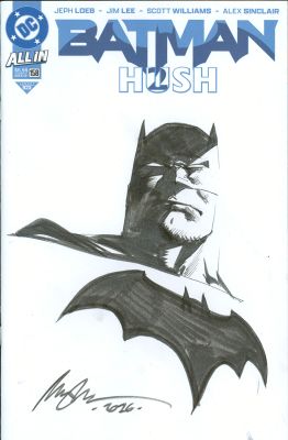 Rafael Albuquerque | Batman Hush Sketch Cover | Essential Sequential
