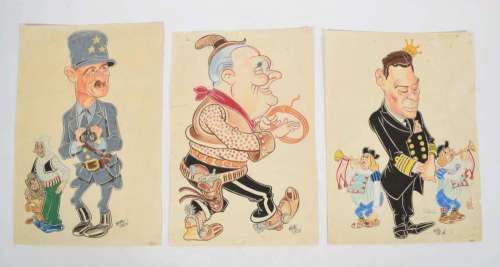 [Original comic & book illustrations] VÃ­tor Péon (1923-1991) | Zwiggelaar Auctions